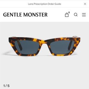 Gentle Monster Chapssal Cat Eye sunglasses